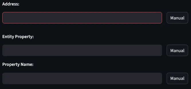 Manual override mode